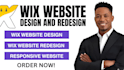 design wix website redesign wix seo redesign