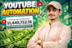 create youtube automation videos with professional scripts, visuals, and editing