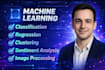 do classification, regression, clustering, image processing, sentiment analysis