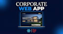develop a custom corporate website with react and laravel
