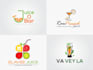 do juice design logo and use brand, smoothie