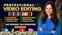 professional video editing with visual effects