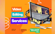 professional video editing with visual effects