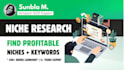 do profitable niche research for your amazon kdp book