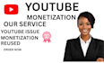 fix youtube issues on monetization problem reused content
