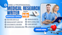 do medical manuscript writing, case report, systematic analysis, review article