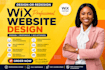 wix website redesign wix website design wix website development wix website