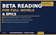 beta read your full novel epic or sci fi manuscript with detailed feedback