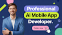 be ai developer, ai mobile app developer, ai saas app creation using flutter