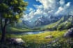 do fantasy landscape art