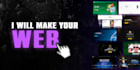create a modern high impact website