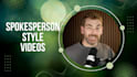 be your video spokesperson for saas, fianace and business