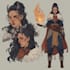 dnd character art and dnd character art