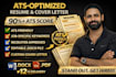 write an ats optimized resume for tech, fresher and professionals