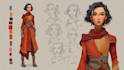 draw character design concept