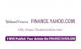 publish your article on finance,yahoo,com