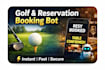 make fast python golf tee time booking bot, golf now bot, resy reservation bot