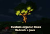 build professional custom trees for java and bedrock