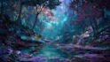 digitally paint fantasy landscape