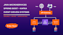 design develop java microservices with spring boot and kafka