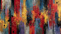create modern abstract digital art paintings