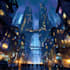 draw a cyberpunk futuristic city art