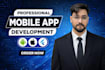 do mobile app development, ios app, android app creation as mobile app developer