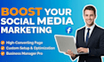 do social media account setup