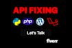 develop or fix any api integration issues