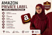 be your amazon virtual assistant, private label, wholesale va