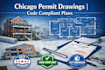 design residential permit drawings compliant with chicago building codes