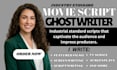 write movie script, screenwriting, feature film script, screenplay, TV script