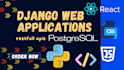 develop a professional django python website or web application