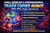 code trade copier robot on mt5, mt4, mql5, mql4, ctrader, quantower