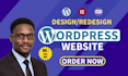 build wordpress website development wordpress website landing page elementor