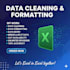 clean, format, merge, and split excel and CSV data
