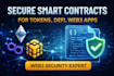 develop secure smart contracts for tokens, defi, web3 apps