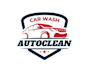 do auto detailing auto mobile and car wash logo design