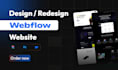 do webflow website, design and develop webflow website