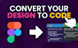 convert your figma design to reactjs or nextjs code