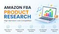 do amazon product research and hunting for profitable products fba