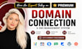 connect domain in godaddy, wix, shopify, or fix domain dns