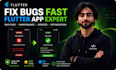 fix bugs, maintain and update your flutter mobile app