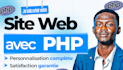 créer votre site web professionnel avec PHP mysql