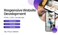 design a clean and responsive HTML CSS webpage