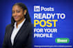 write ready to post linkedin post