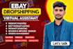 ebay virtual assistan for dropshipping on profit share