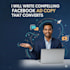 write compelling facebook ad copy that converts