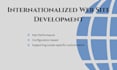 develop an internationalized web site