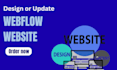 design a responsive webflow website webflow developer webflow expert